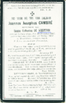  Cambré, overleden op vrijdag 10 oktober 1913